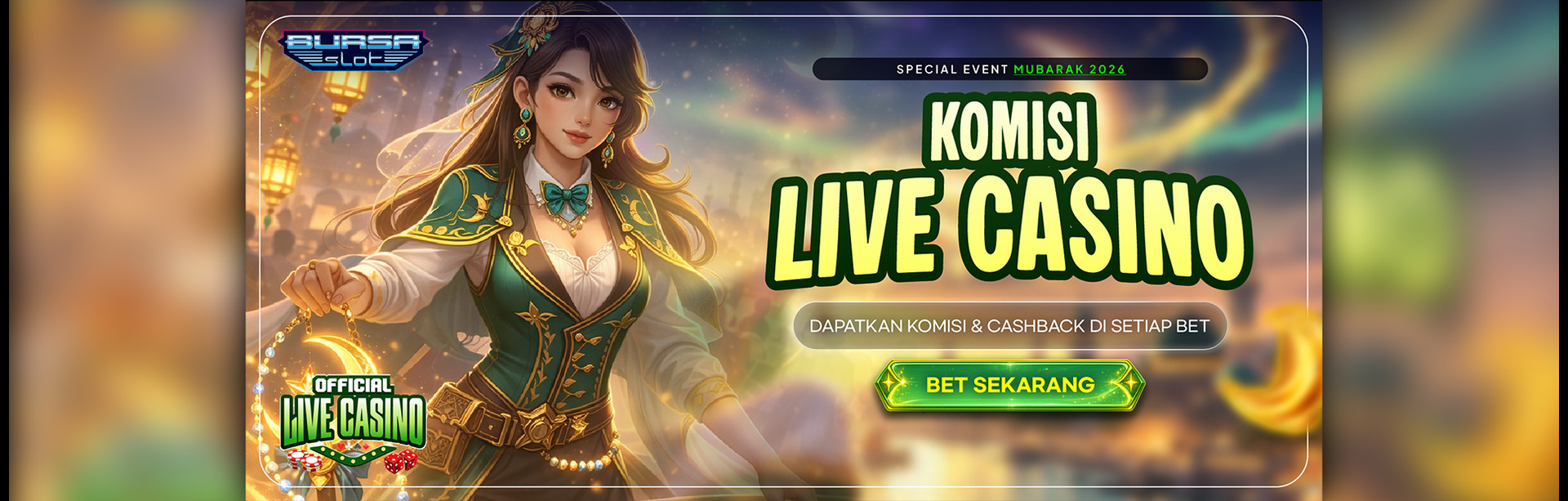 KOMISI LIVE CASINO 