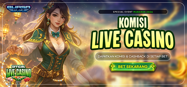 KOMISI LIVE CASINO 