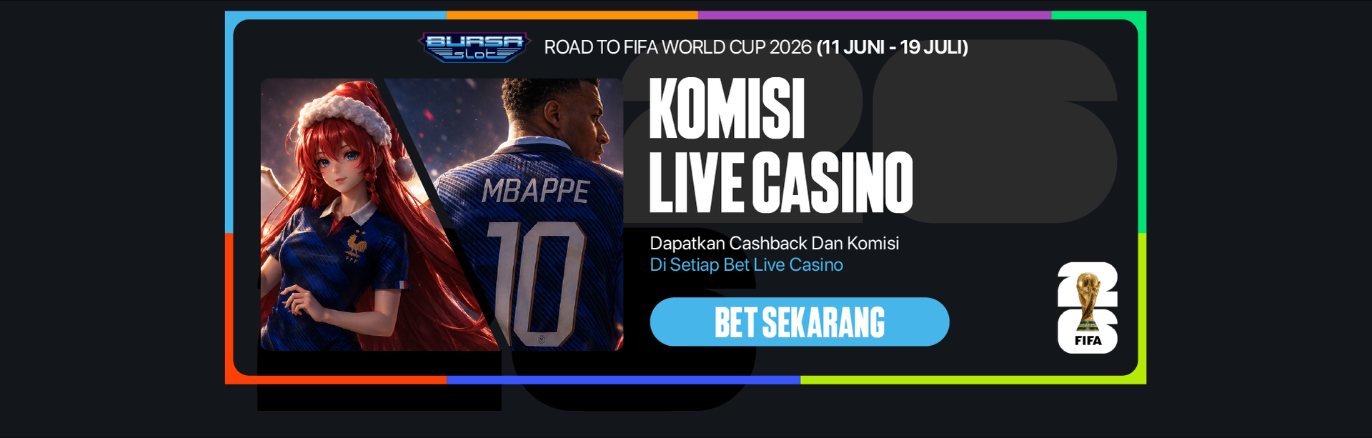 KOMISI LIVE CASINO 